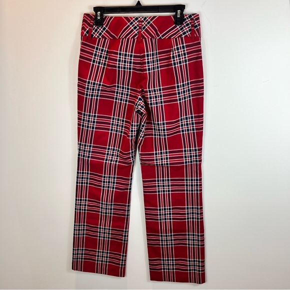 Vintage TOMMY HILFIGER Plaid Wide Leg Trouser Pants - Picture 3 of 8